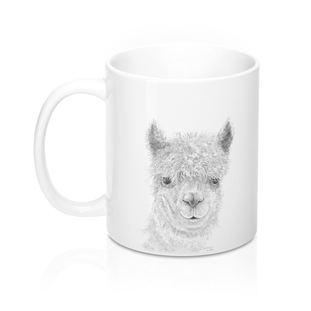 Llama Name Mugs - BARTHOLOMEW