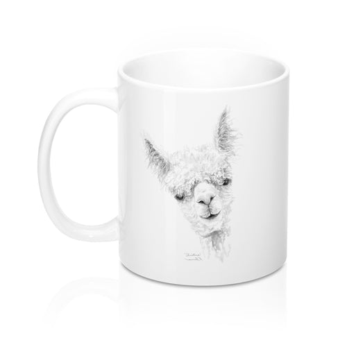 Llama Name Mugs - CHRISTINA