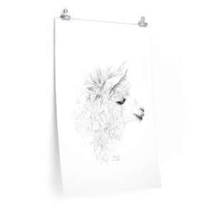 ARIANA Llama- Art Paper Print