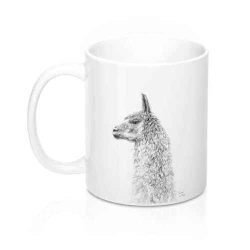 Llama Name Mugs - CASSIE