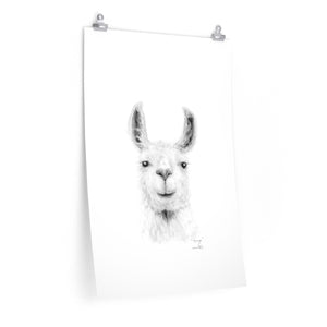 TANYA Llama- Art Paper Print