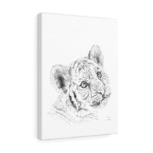 Kiara Tiger - Animal Art Canvas