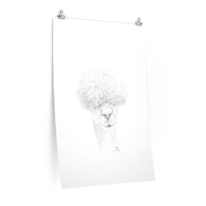 SYLAR Llama- Art Paper Print