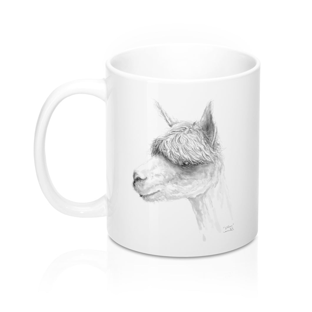 Personalized Llama Mug - ETHAN