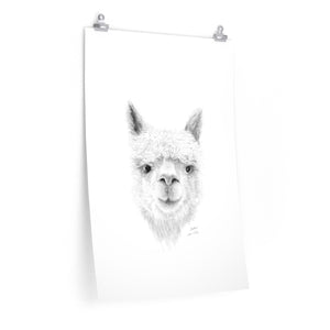 SOPHIA Llama- Art Paper Print