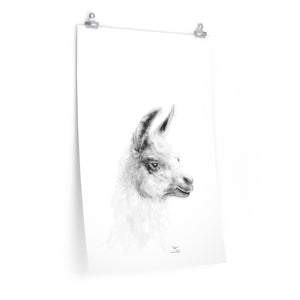 PEPPER Llama- Art Paper Print