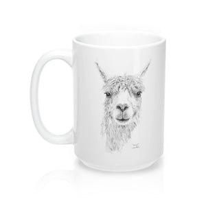 Personalized Llama Name Mug - RACHEL