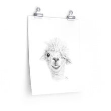 MAGGIE Llama- Art Paper Print