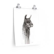 CHARLENE Llama- Art Paper Print