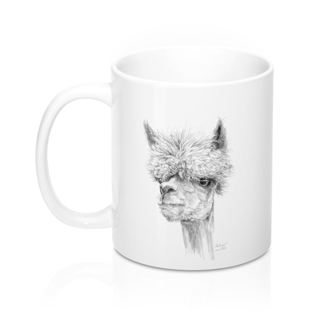 Llama Name Mugs - ANDREW