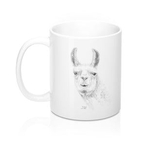 Personalized Llama Mug - LINDSEY