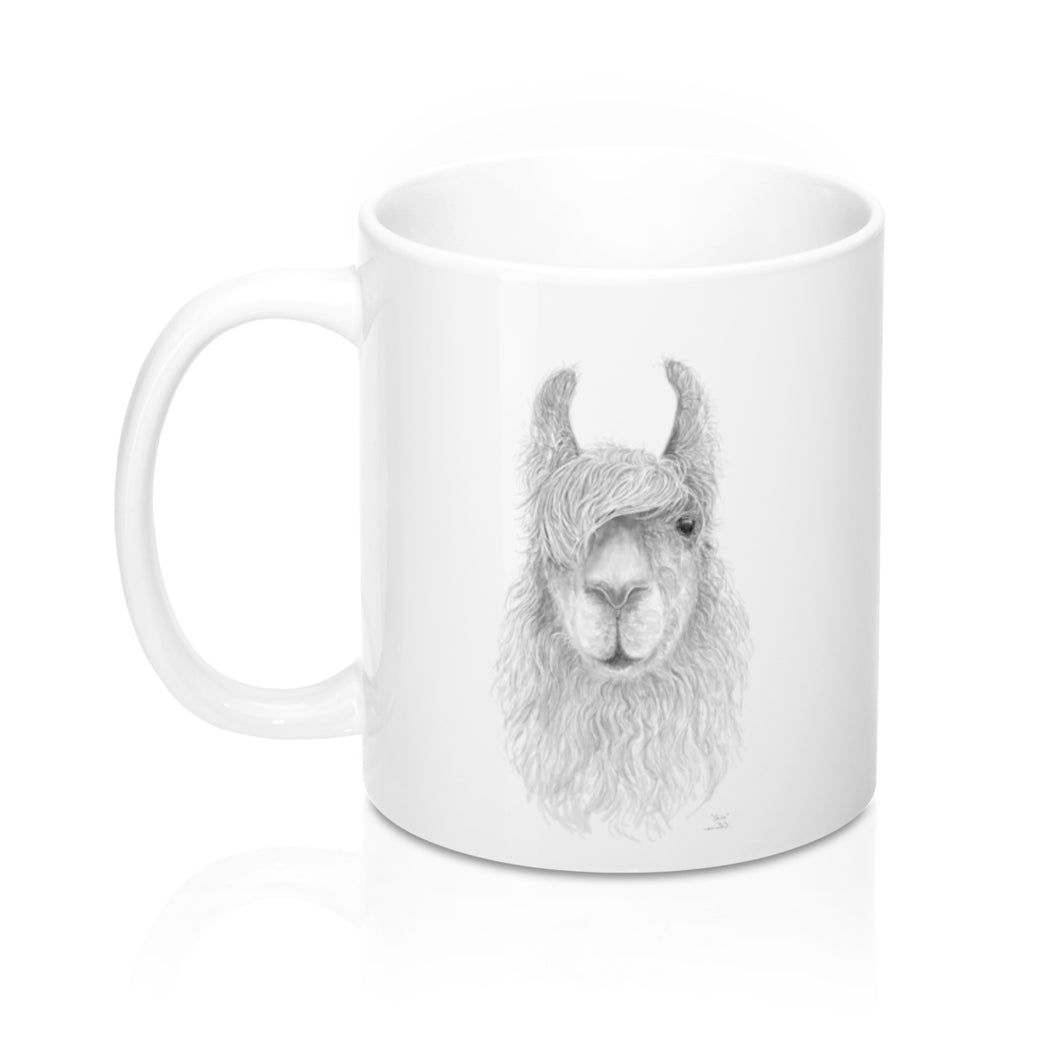 Personalized Llama Mug - CHRIS