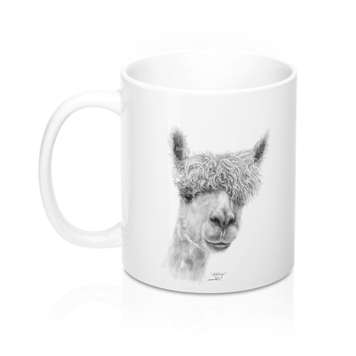 Llama Name Mugs - ASHLEY