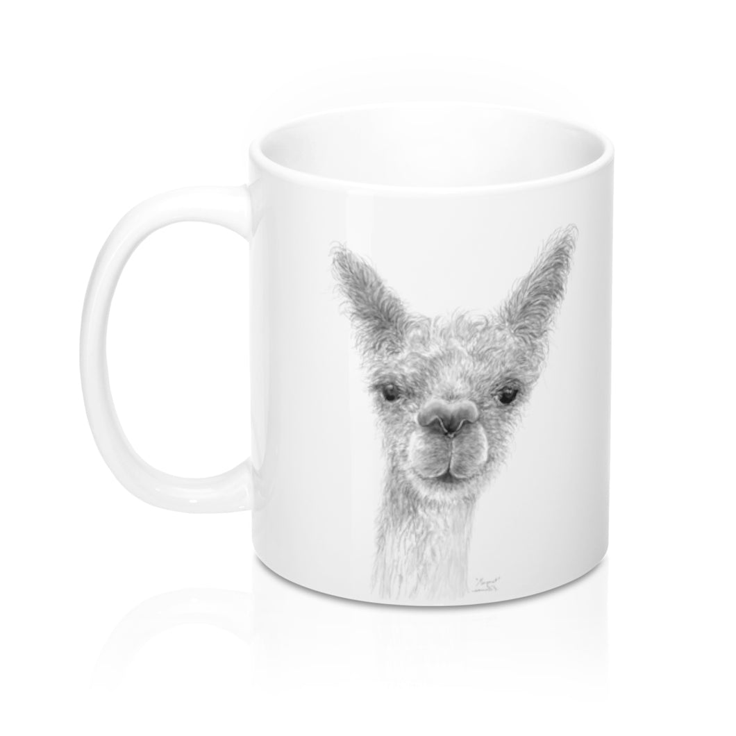 Personalized Llama Mug - MARGARET
