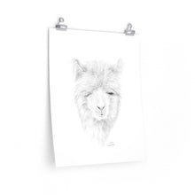 EDIE Llama- Art Paper Print