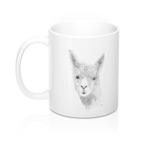 Personalized Llama Mug - HAYDEN