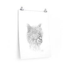MARIELLE Llama- Art Paper Print