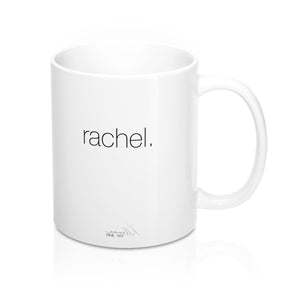 Personalized Llama Name Mug - RACHEL