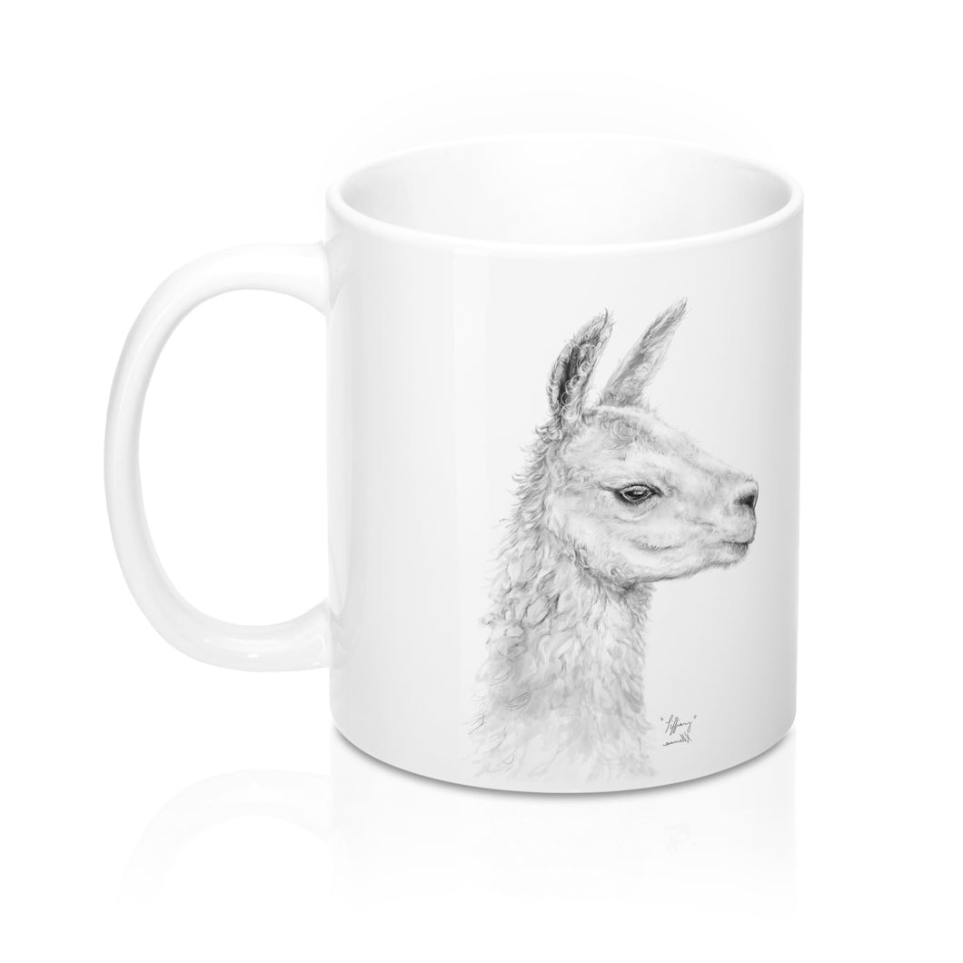 Personalized Llama Mug - TIFFIANY