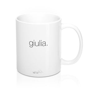Llama Name Mugs - GIULIA