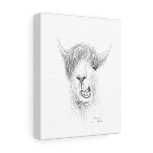 SAREN Llama - Art Canvas