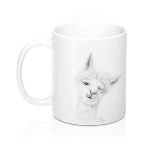 Llama Name Mugs - CAROLYN