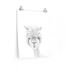 OLIVIA Llama- Art Paper Print
