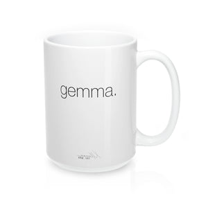 Llama Name Mugs - GEMMA