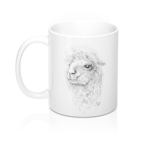 Personalized Llama Mugs - MANDY