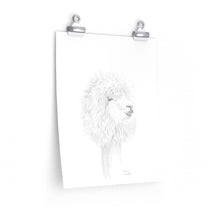 MIRIAM Llama- Art Paper Print