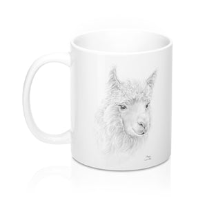 Personalized Llama Mug - MORGAN