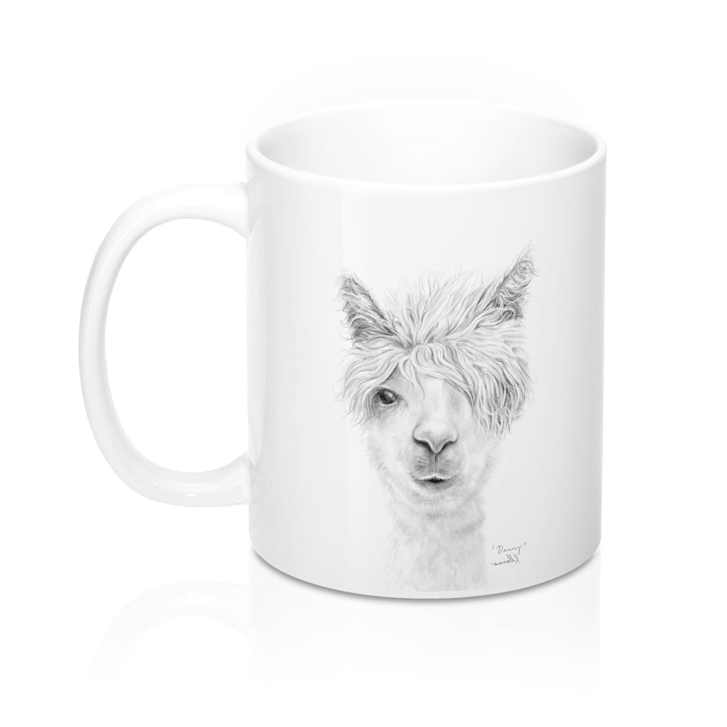 Llama Name Mugs - DANNY