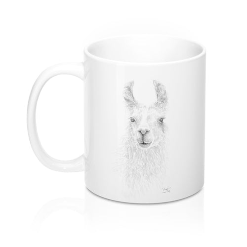 Personalized Llama Mug - KINGSTON