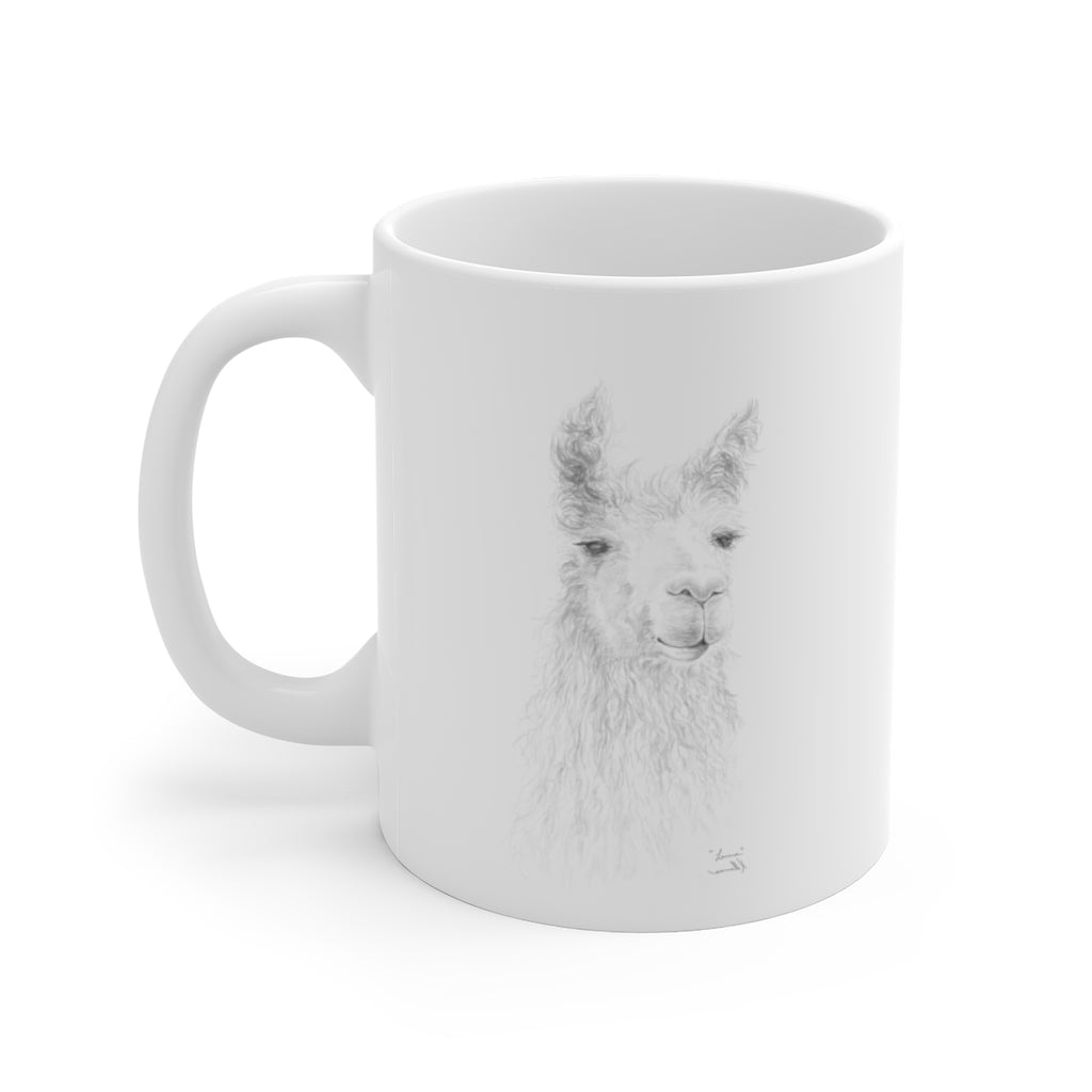 LAURA Llama Mug