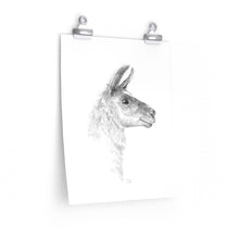 YVONNE Llama- Art Paper Print