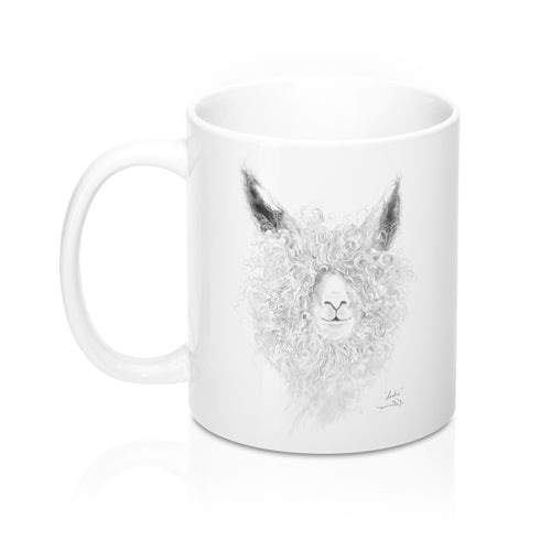 Personalized Llama Mug - LESLIE