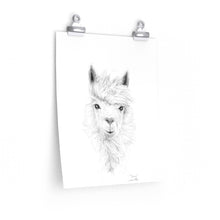 DIANE Llama- Art Paper Print