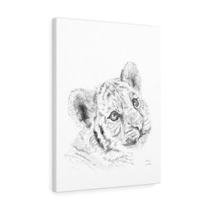 Kiara Tiger - Animal Art Canvas