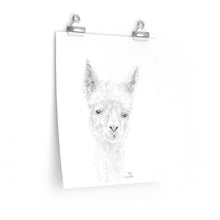 ELLA Llama- Art Paper Print