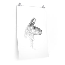 YVONNE Llama- Art Paper Print