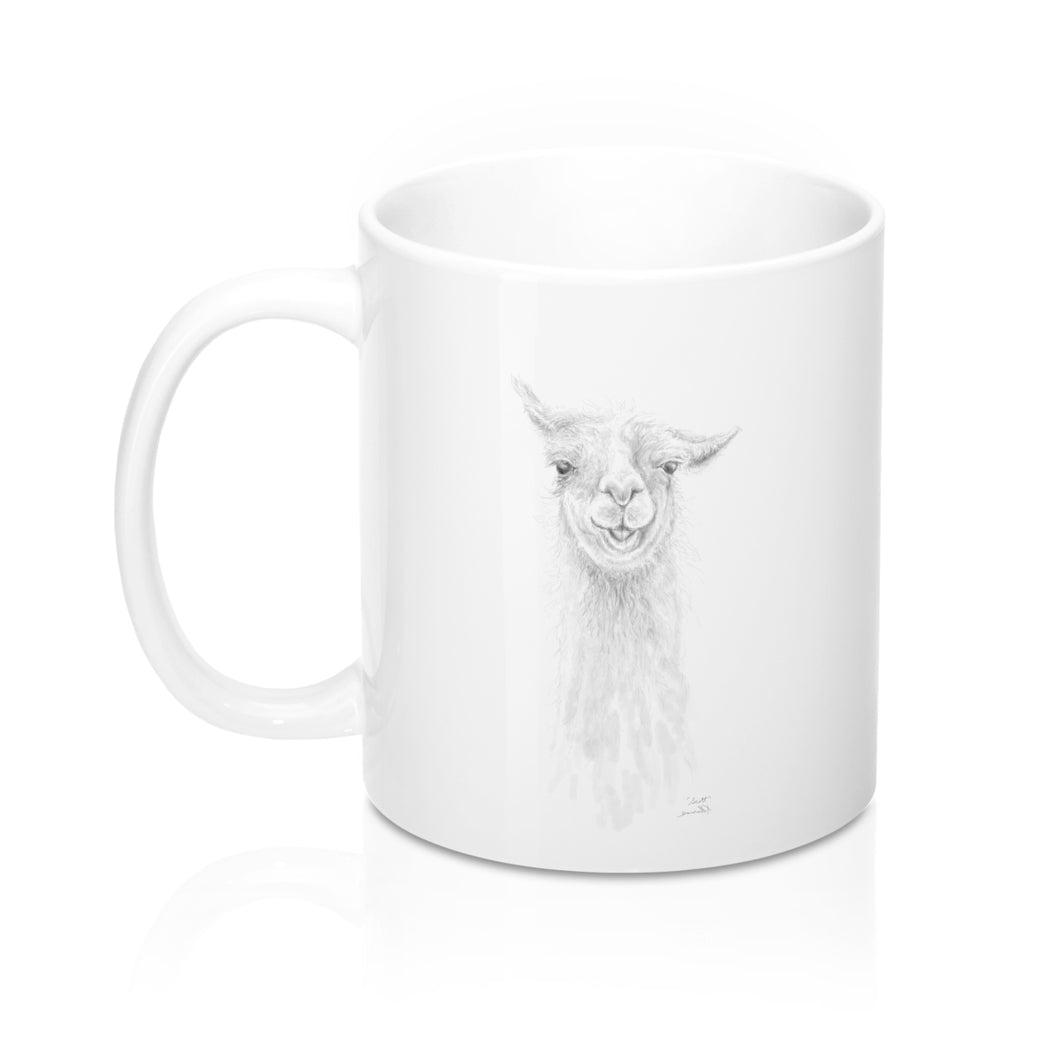 Personalized Llama Mug - SCOTT