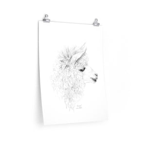 ARIANA Llama- Art Paper Print