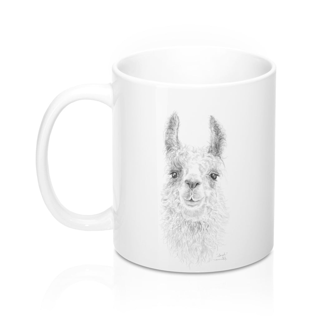 Llama Name Mugs - SARAH