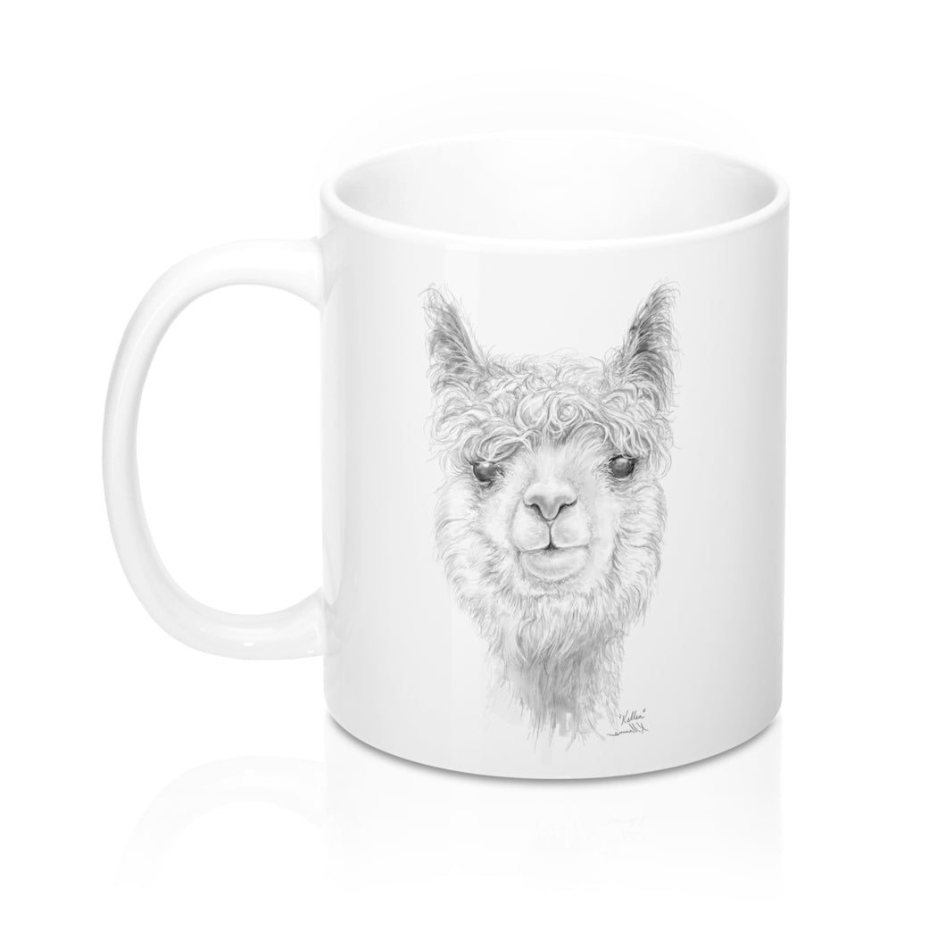 Personalized Llama Mug - KELLEA
