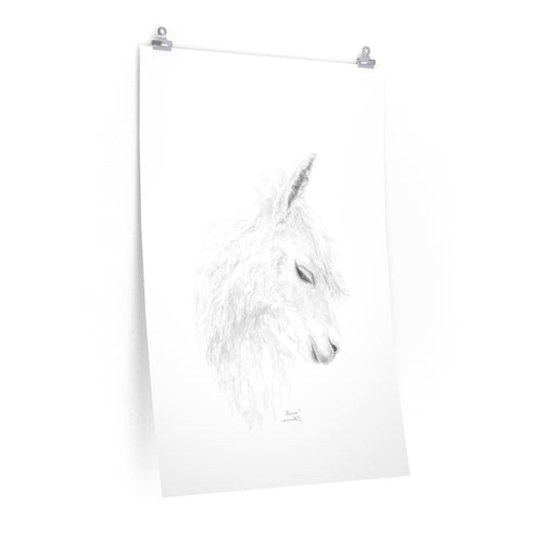 ALAINA Llama- Art Paper Print