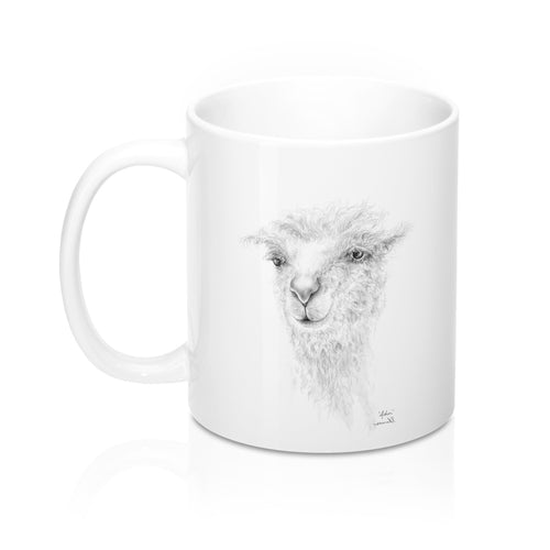 Llama Name Mugs - ASHER