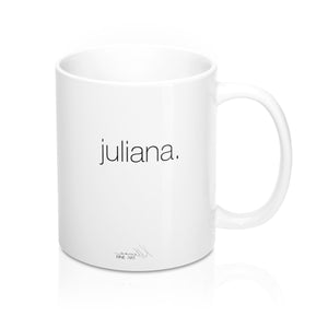Llama Name Mugs - JULIANA