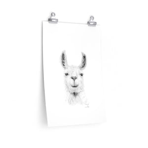 TANYA Llama- Art Paper Print