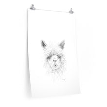 SHERYL Llama- Art Paper Print