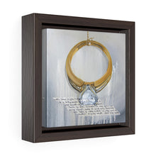 Square Framed Art Print | Lullaby: Diamond Ring